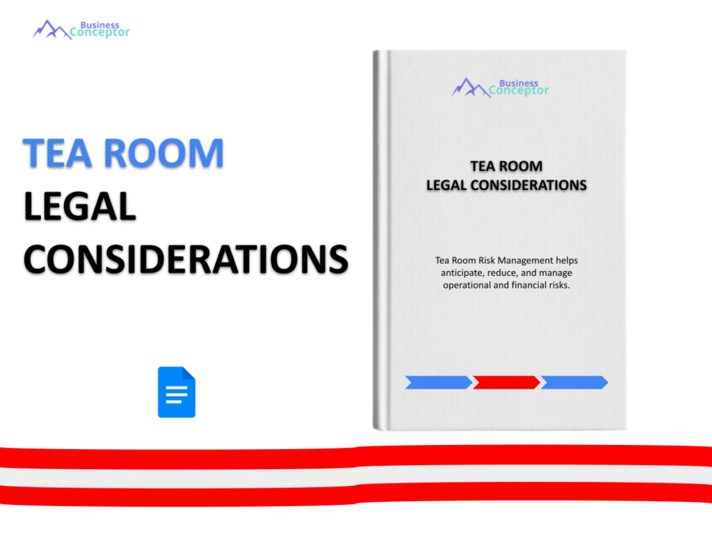 Cover LEGAL CONSIDERATIONS for Tea Room
