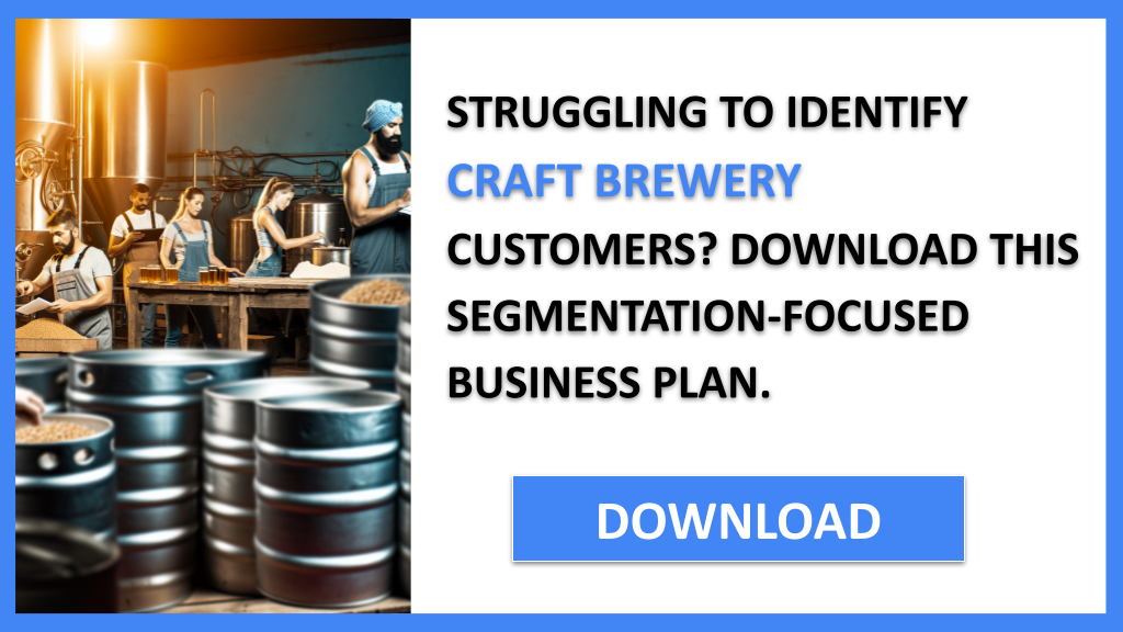 Craft Brewery Customer Segments FOR CRAFT BREWERY-4