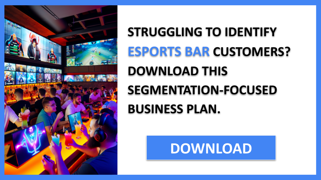 Esports Bar Customer Segments FOR ESPORTS BAR-4