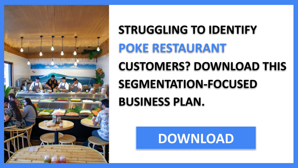 Poke Restaurant Customer Segments FOR POKE RESTAURANT-4