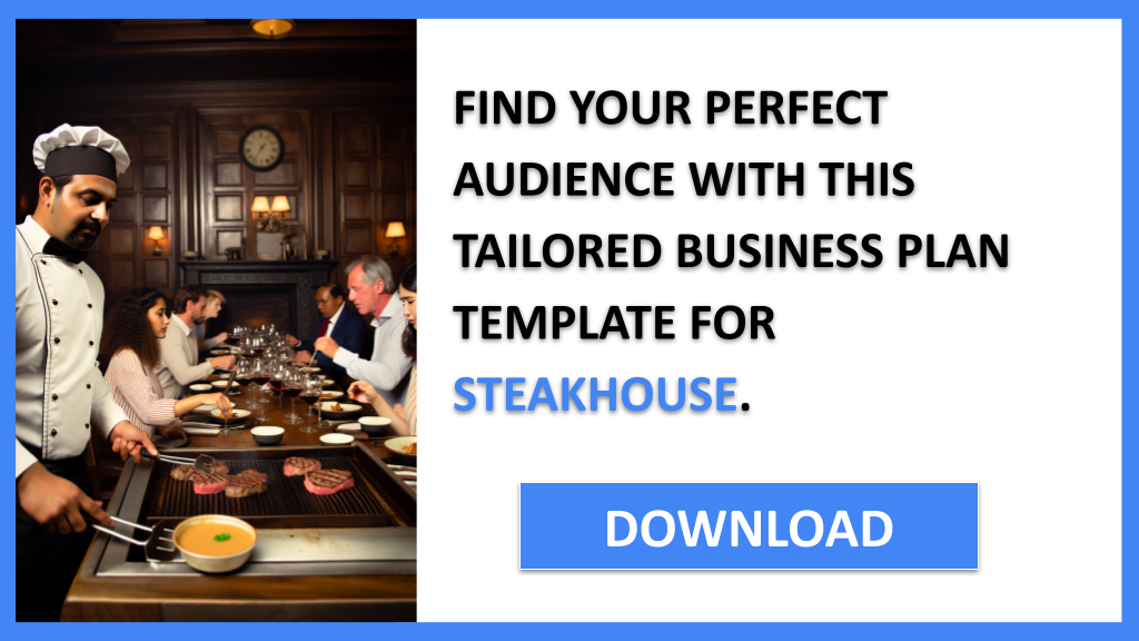 Steakhouse Customer Segments FOR STEAKHOUSE-5