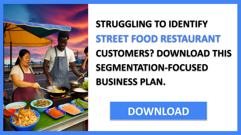 Street Food Restaurant Customer Segments FOR STREET FOOD RESTAURANT-4
