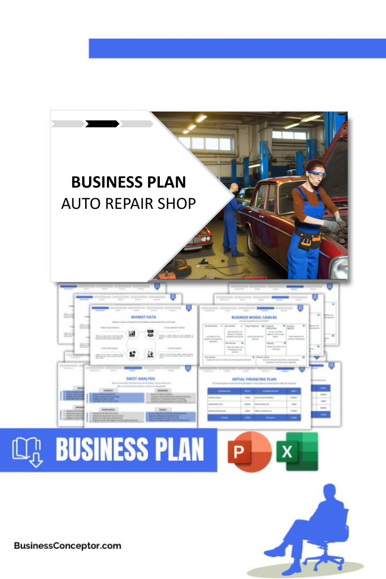Auto Repair Shop Business Plan FOR AUTO REPAIR SHOP-2