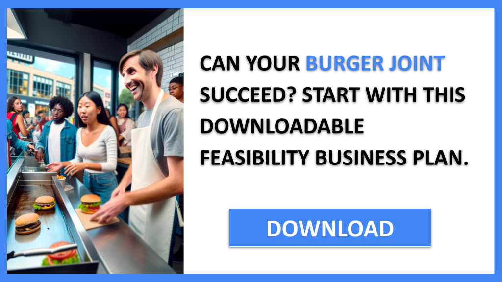 Burger Joint Feasibility Study FOR BURGER JOINT-4