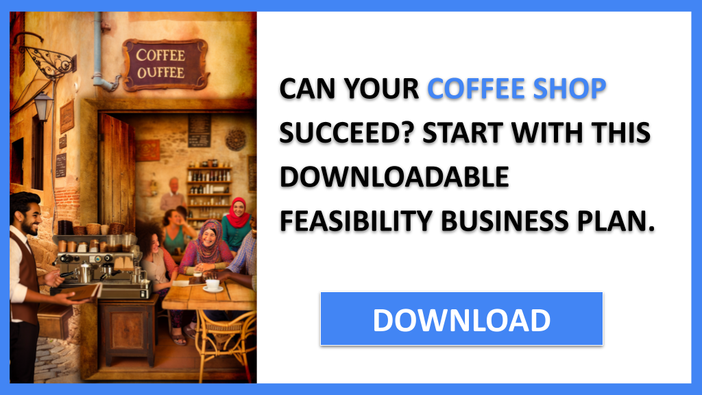 Coffee Shop Feasibility Study FOR COFFEE SHOP-4