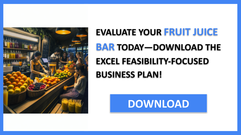 Fruit Juice Bar Feasibility Study FOR FRUIT JUICE BAR-5