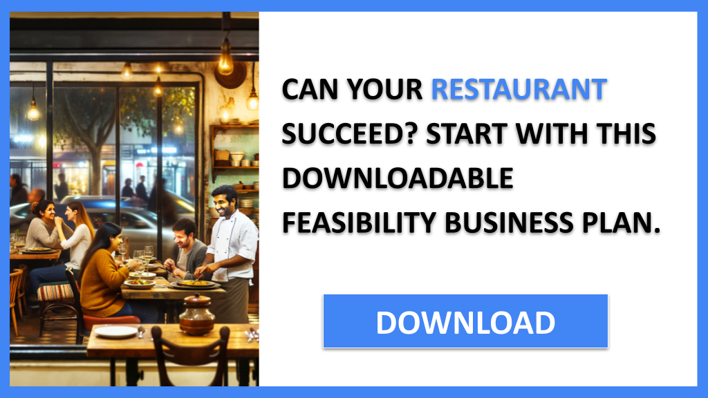 Restaurant Feasibility Study FOR RESTAURANT-4