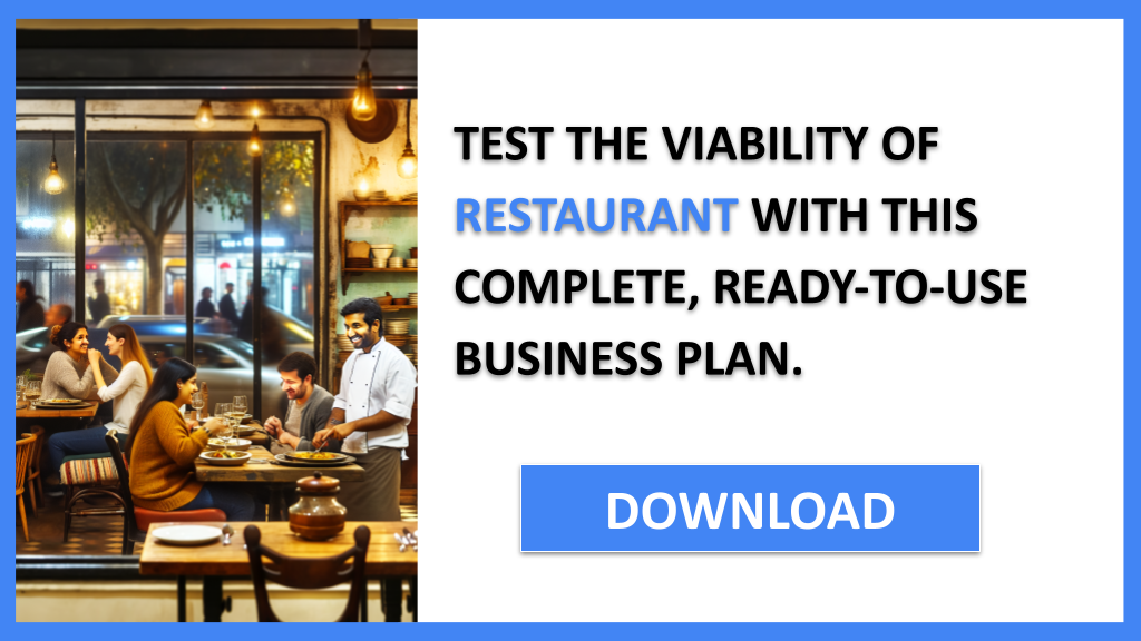 Restaurant Feasibility Study FOR RESTAURANT-6