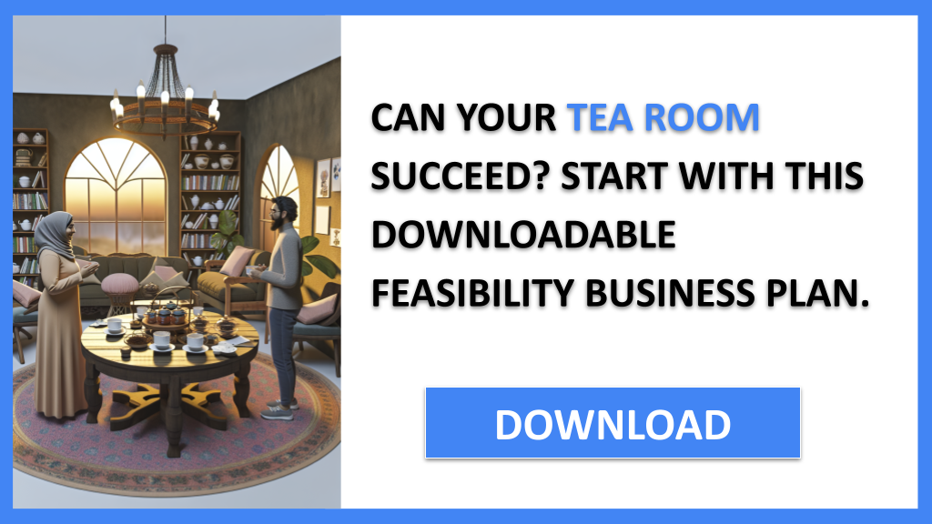 Tea Room Feasibility Study FOR TEA ROOM-4