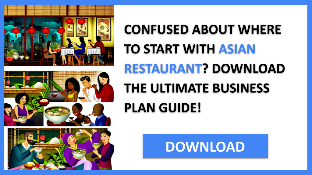 Asian Restaurant Financial Plan FOR ASIAN RESTAURANT-4