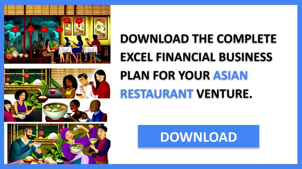 Asian Restaurant Financial Plan FOR ASIAN RESTAURANT-5