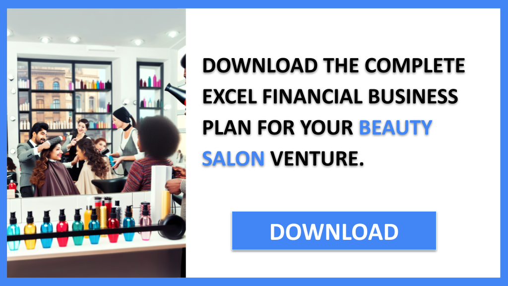 Beauty Salon Financial Plan FOR BEAUTY SALON-5