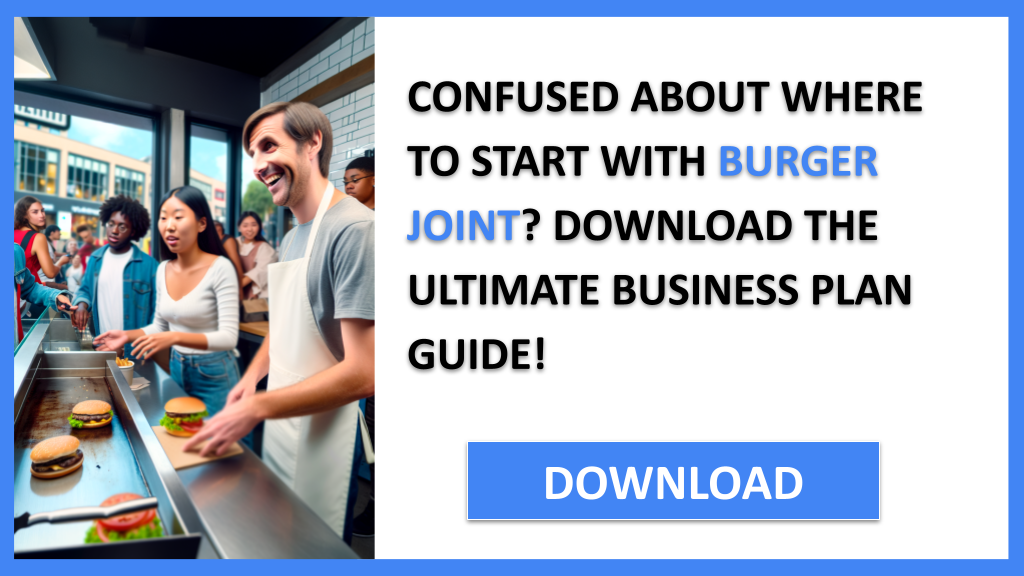 Burger Joint Financial Plan FOR BURGER JOINT-4