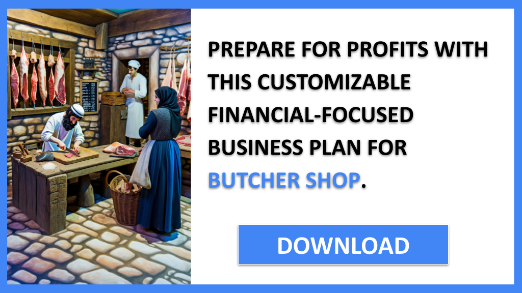 Butcher Shop Financial Plan FOR BUTCHER SHOP-6