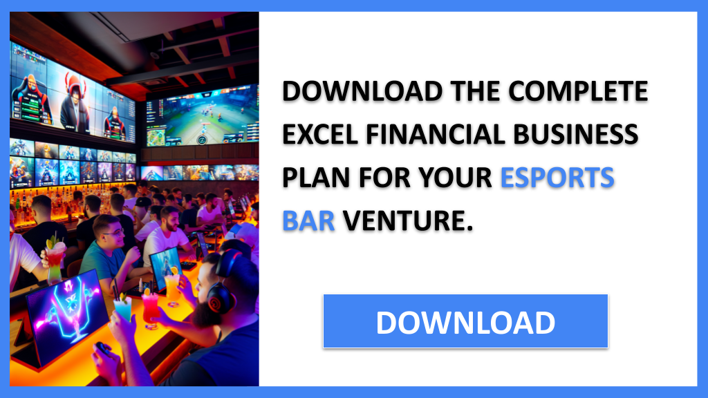 Esports Bar Financial Plan FOR ESPORTS BAR-5