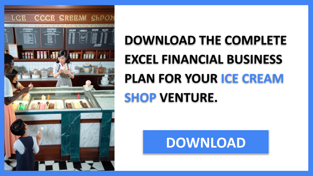 Ice Cream Shop Financial Plan FOR ICE CREAM SHOP-5