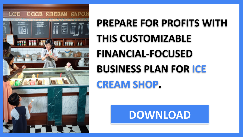 Ice Cream Shop Financial Plan FOR ICE CREAM SHOP-6
