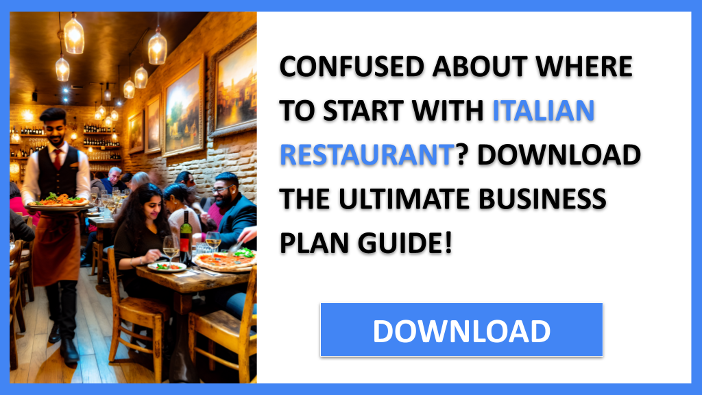 Italian Restaurant Financial Plan FOR ITALIAN RESTAURANT-4