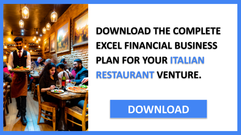 Italian Restaurant Financial Plan FOR ITALIAN RESTAURANT-5