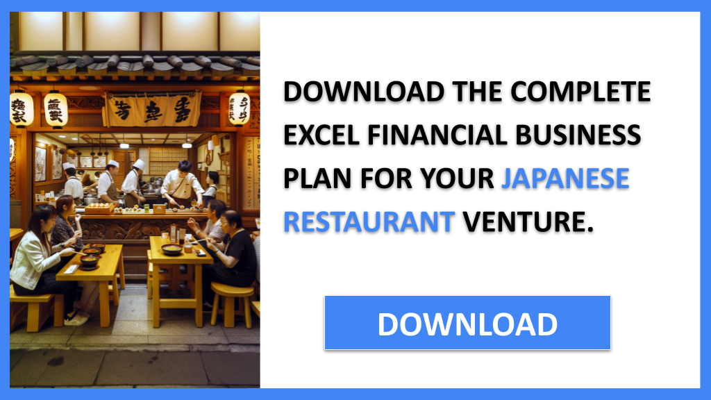 Japanese Restaurant Financial Plan FOR JAPANESE RESTAURANT-5