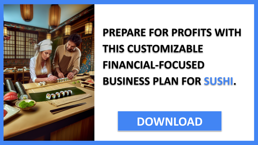 Sushi Financial Plan FOR SUSHI-6