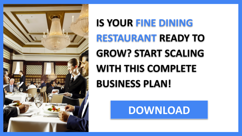 Fine Dining Restaurant Growth Strategy FOR FINE DINING RESTAURANT-4