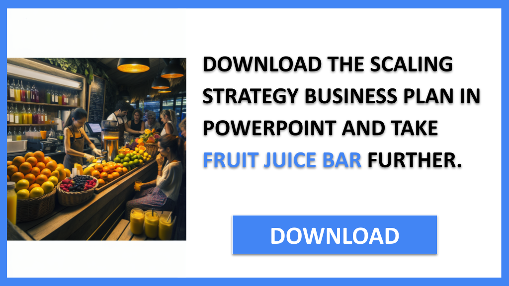 Fruit Juice Bar Growth Strategy FOR FRUIT JUICE BAR-5