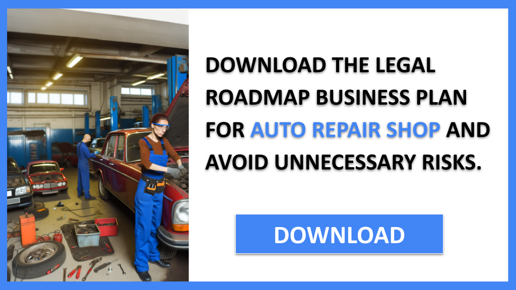 Auto Repair Shop Legal Considerations FOR AUTO REPAIR SHOP-5