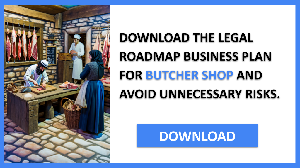 Butcher Shop Legal Considerations FOR BUTCHER SHOP-5