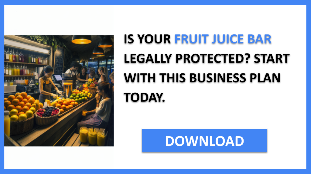 Fruit Juice Bar Legal Considerations FOR FRUIT JUICE BAR-4