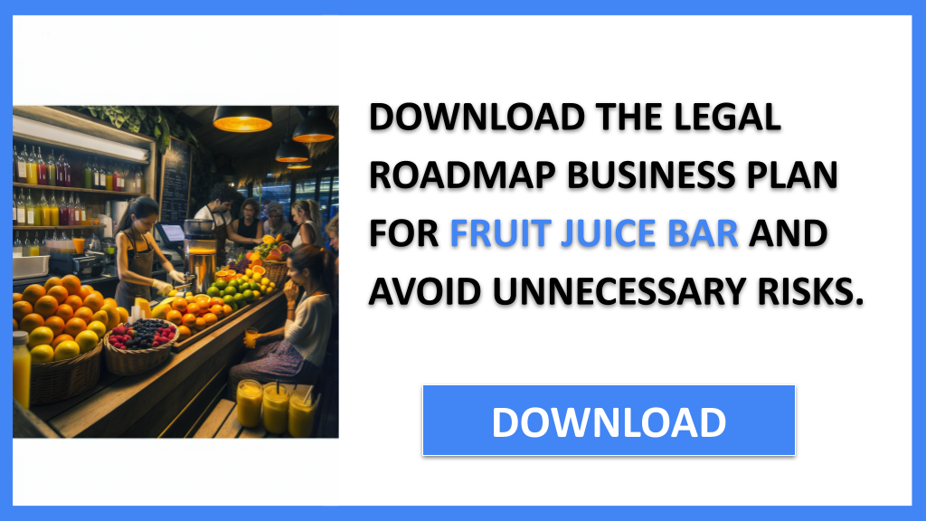 Fruit Juice Bar Legal Considerations FOR FRUIT JUICE BAR-5