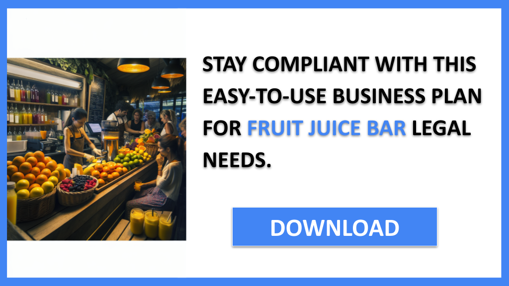 Fruit Juice Bar Legal Considerations FOR FRUIT JUICE BAR-6