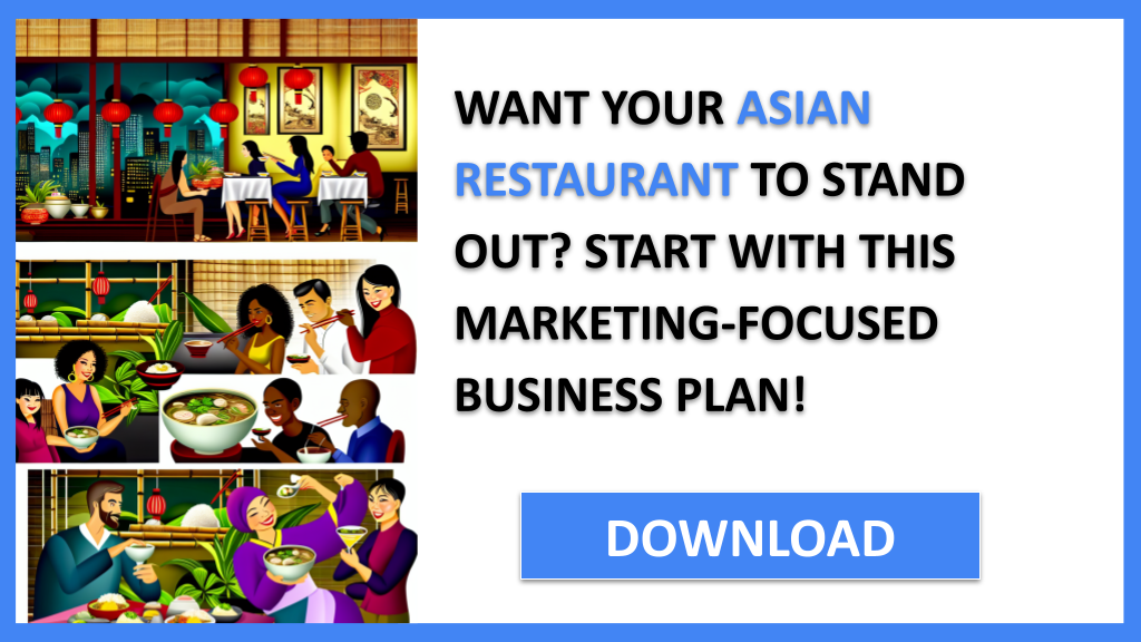 Asian Restaurant Marketing Plan FOR ASIAN RESTAURANT-4