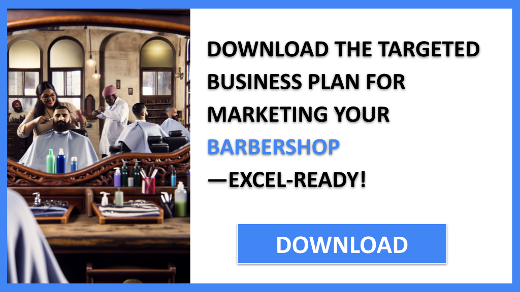 Barbershop Marketing Plan FOR BARBERSHOP-5