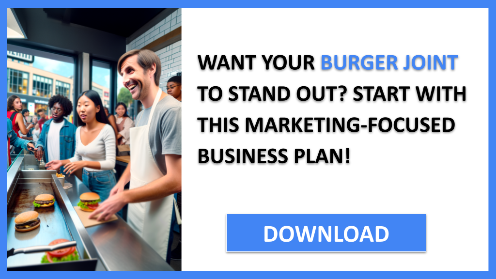 Burger Joint Marketing Plan FOR BURGER JOINT-4