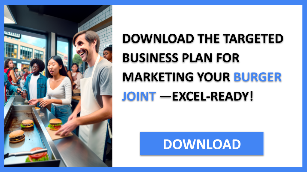 Burger Joint Marketing Plan FOR BURGER JOINT-5