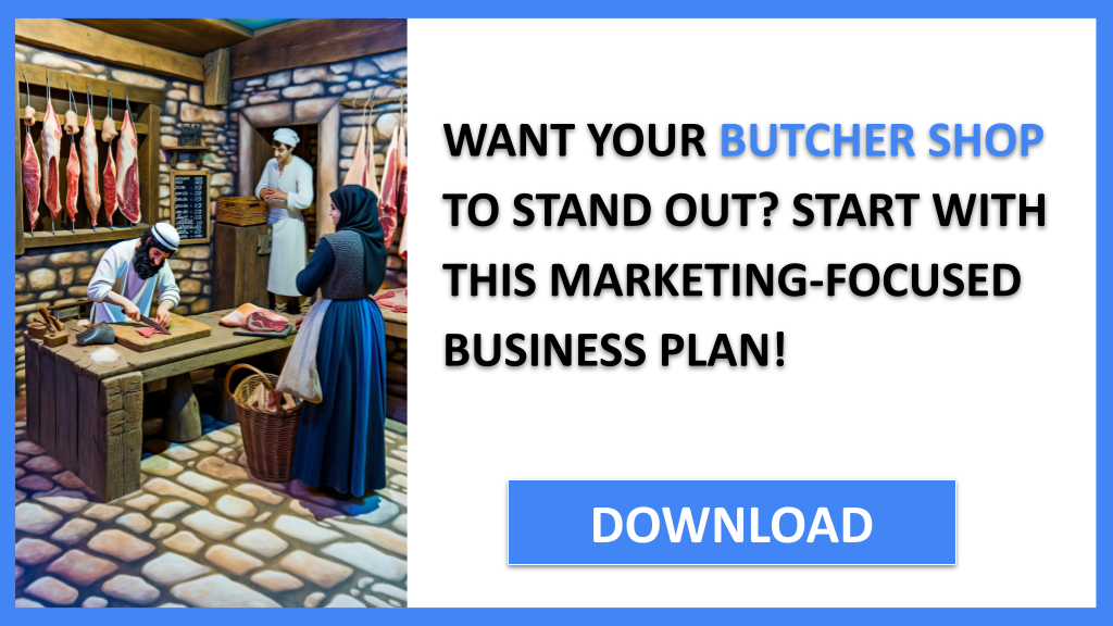 Butcher Shop Marketing Plan FOR BUTCHER SHOP-4