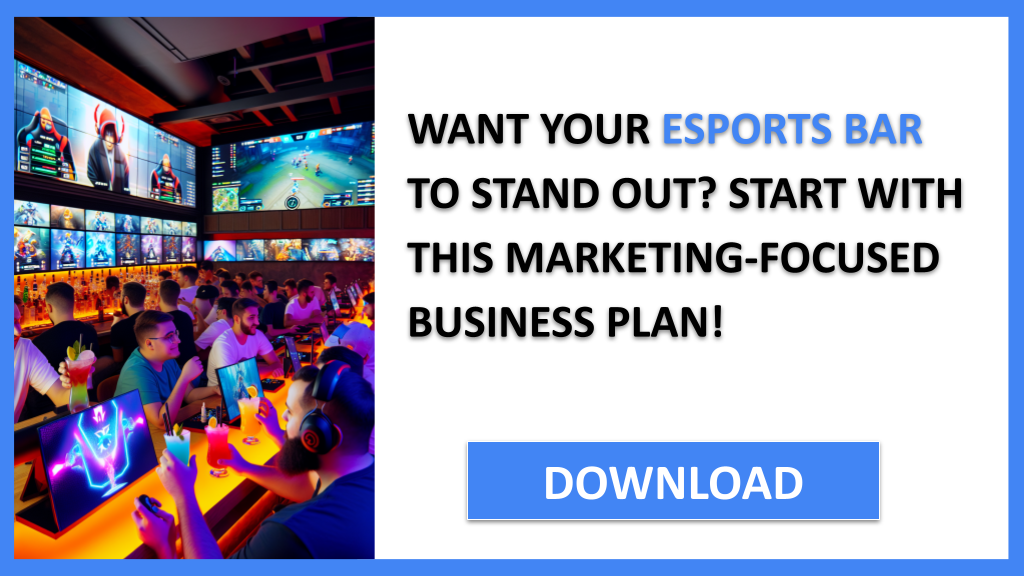 Esports Bar Marketing Plan FOR ESPORTS BAR-4