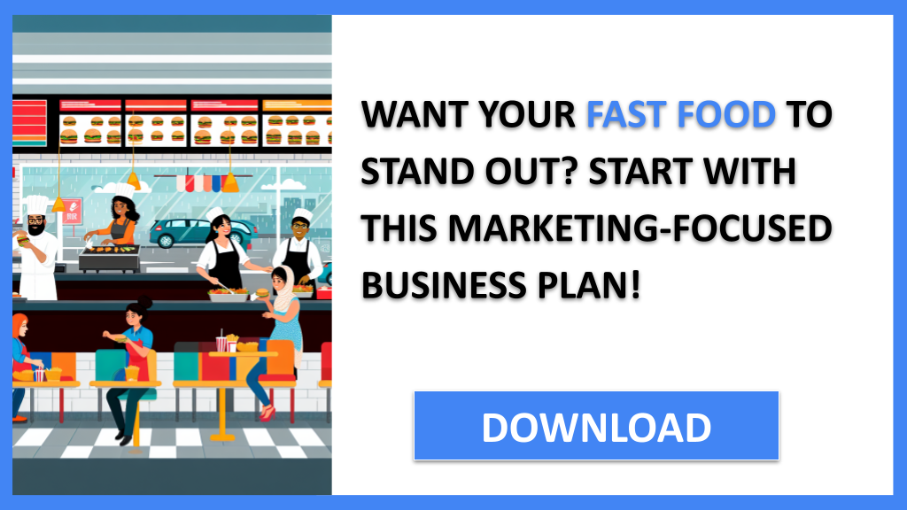 Fast Food Marketing Plan FOR FAST FOOD-4