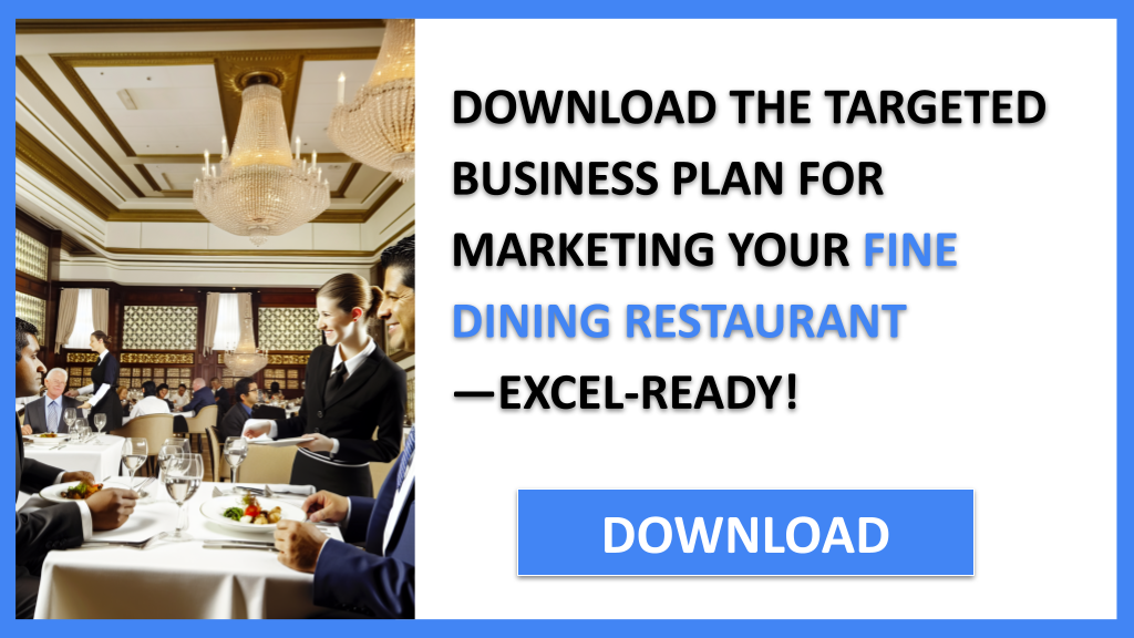 Fine Dining Restaurant Marketing Plan FOR FINE DINING RESTAURANT-5