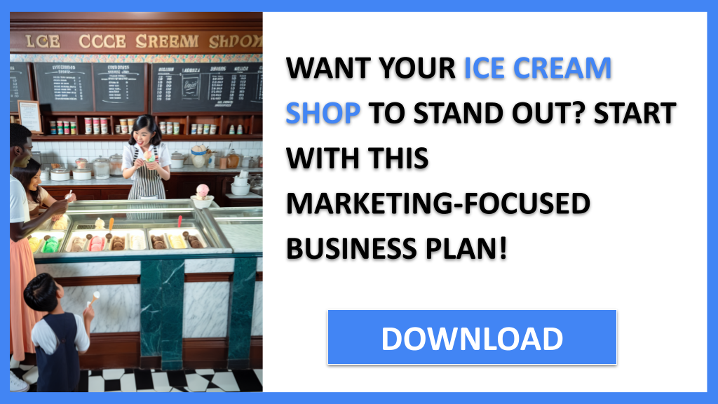 Ice Cream Shop Marketing Plan FOR ICE CREAM SHOP-4