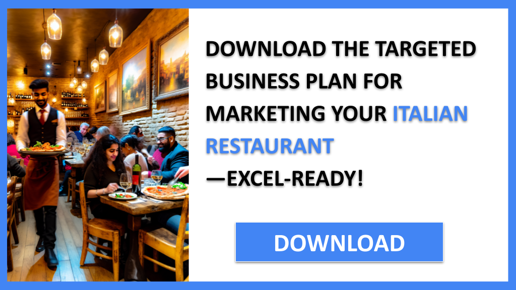 Italian Restaurant Marketing Plan FOR ITALIAN RESTAURANT-5
