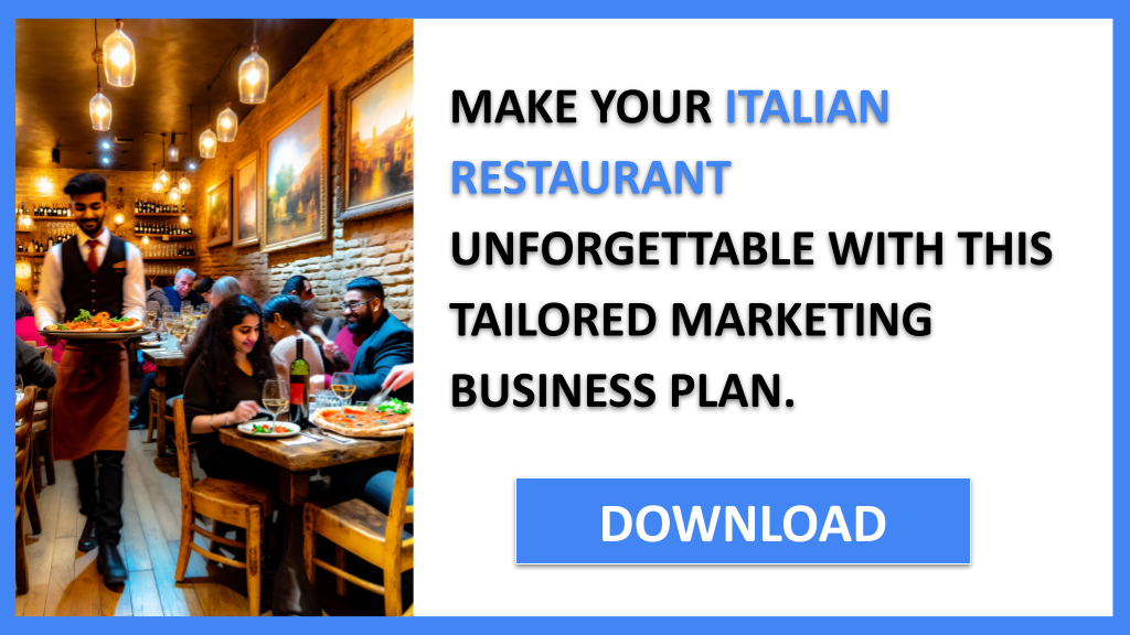 Italian Restaurant Marketing Plan FOR ITALIAN RESTAURANT-6