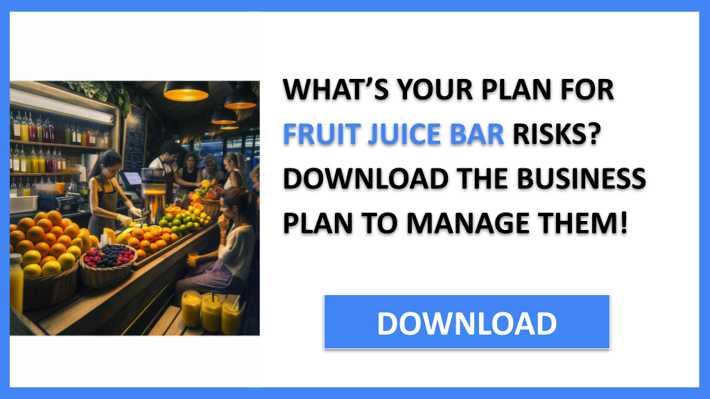 Fruit Juice Bar Risk Management FOR FRUIT JUICE BAR-4