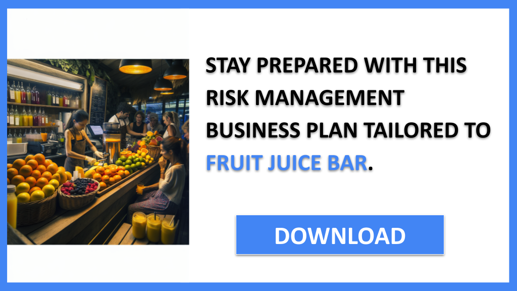 Fruit Juice Bar Risk Management FOR FRUIT JUICE BAR-6