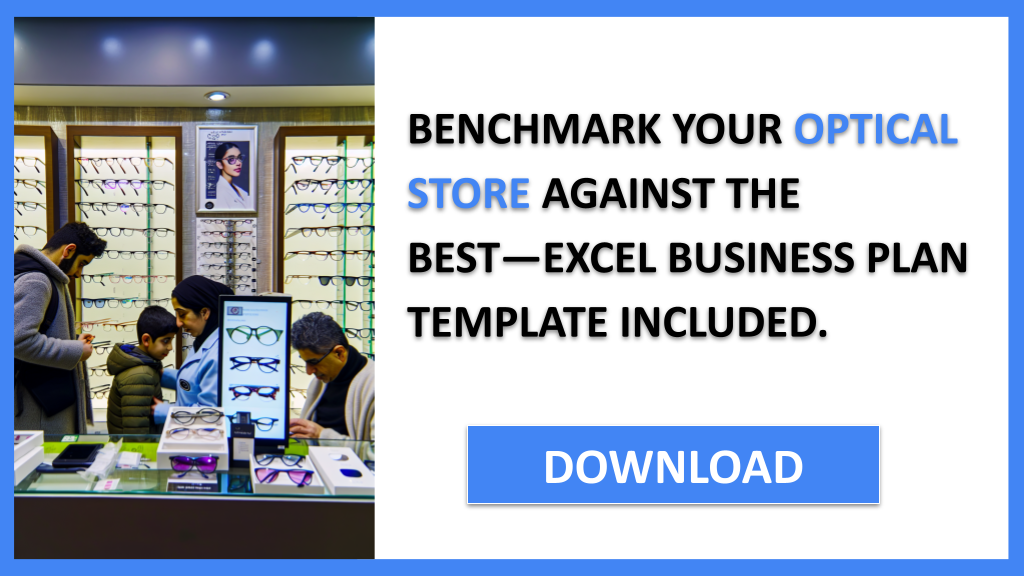 Business Plan Example for Optical Store - Optical Store Competition Study- CTA2