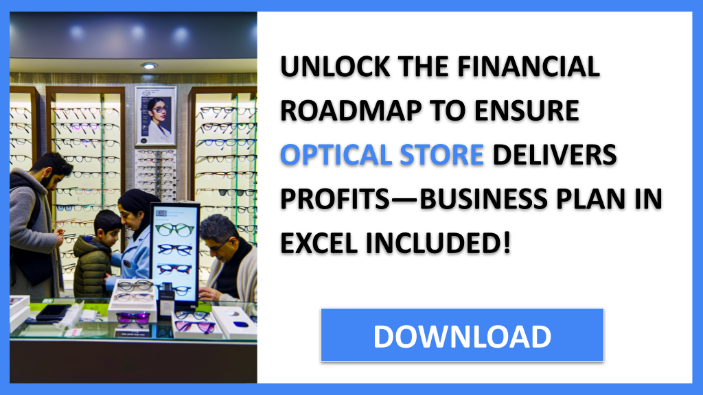 Exemple Business Plan pour Optical Store - Optical Store Profitability- CTA2