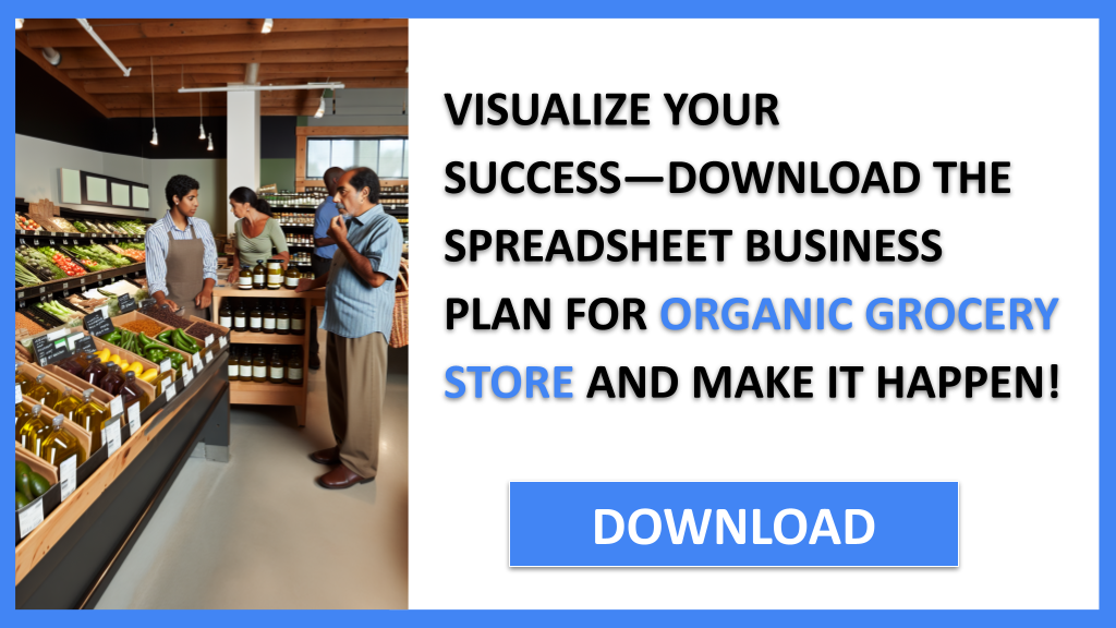 Business Plan Example for Organic Grocery Store - Organic Grocery Store Business Plan- CTA3