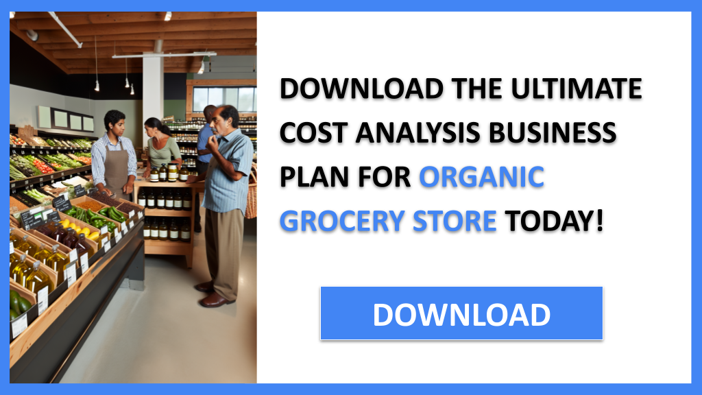 Business Plan Example for Organic Grocery Store - Organic Grocery Store Costs- CTA3