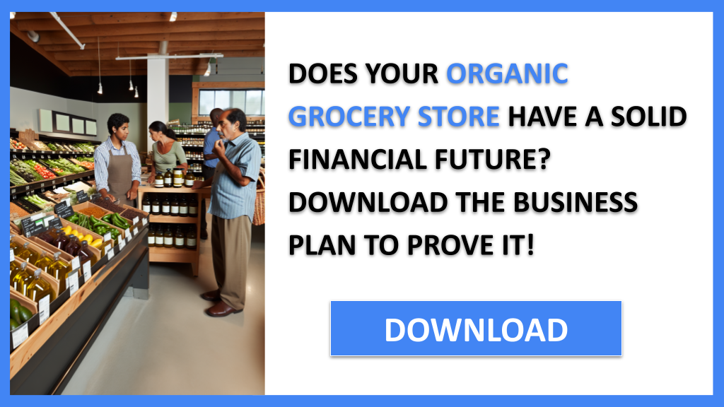 Business Plan Example for Organic Grocery Store - Organic Grocery Store Financial Plan- CTA1